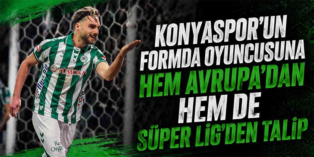 Berkan Kutlu Avrupa kulüplerinin radarında! Konyaspor’da geleceği belirsizleşiyor