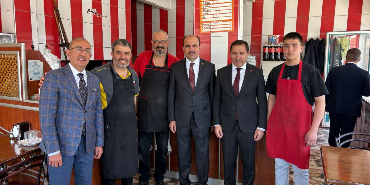 Konya’nın başkanları, esnaflarla buluştu