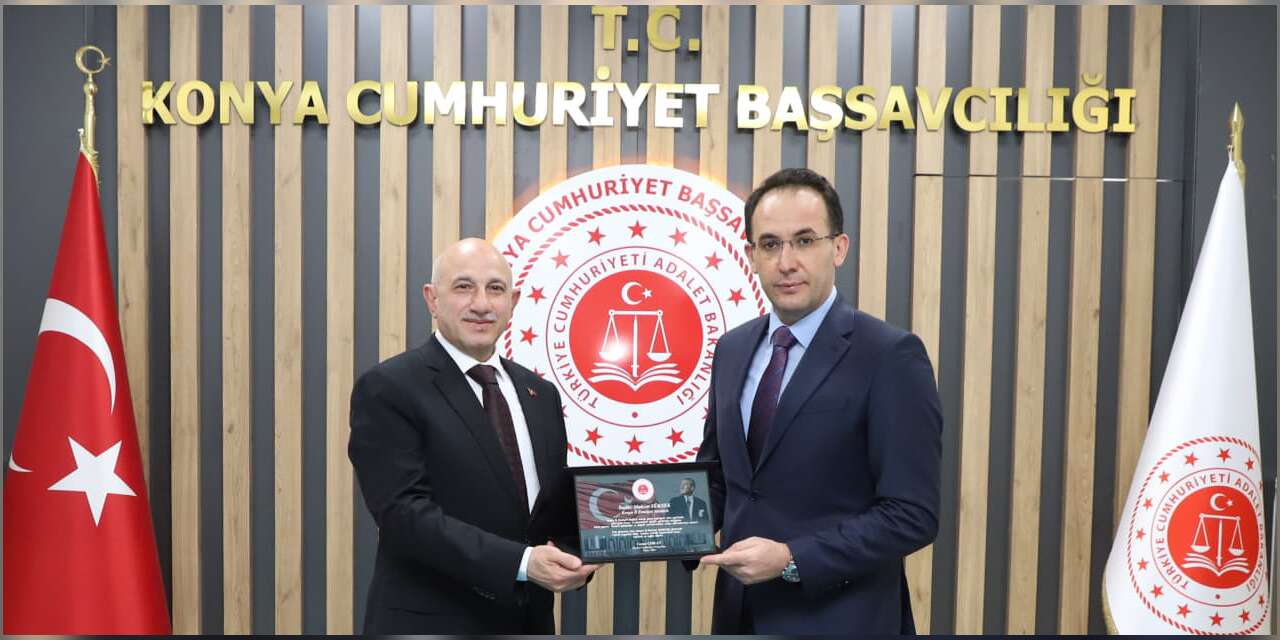 Ankara’ya atanan Maksut Yüksek, Konya’da veda ziyaretlerine çıktı