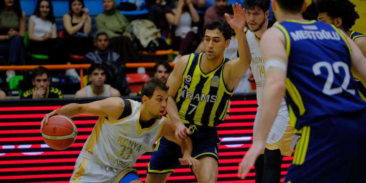 Konya’nın dev adamları, evinde Fenerbahçe’ye geçit vermedi