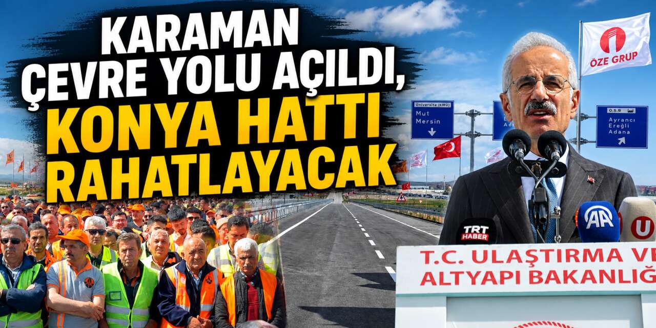 Konya - Mersin - Antalya hattında yeni dönem başladı