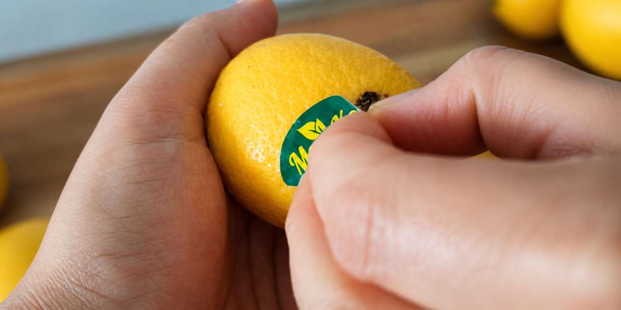 Limonda etiket oyunu! Pazarcı çürüğü böyle gizlemiş