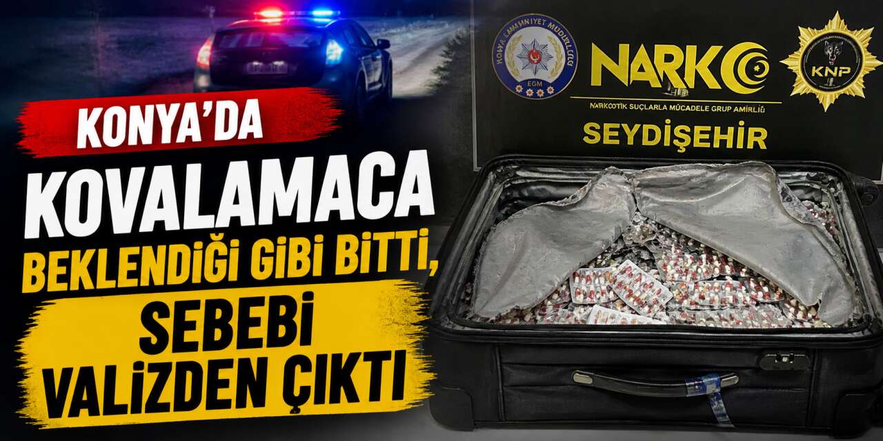 Antalya’dan getirdiler, Konya’da yakalandılar