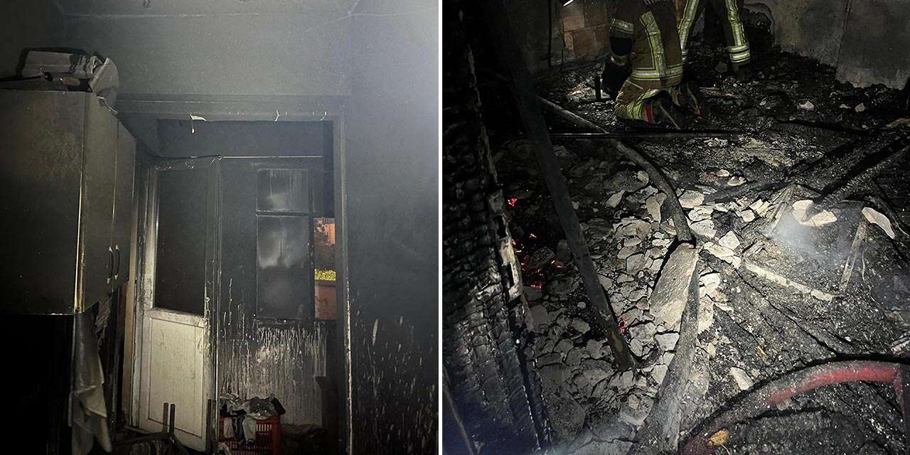 Yangın faciası! 1 bebek öldü, 3 çocuğun durumu ağır