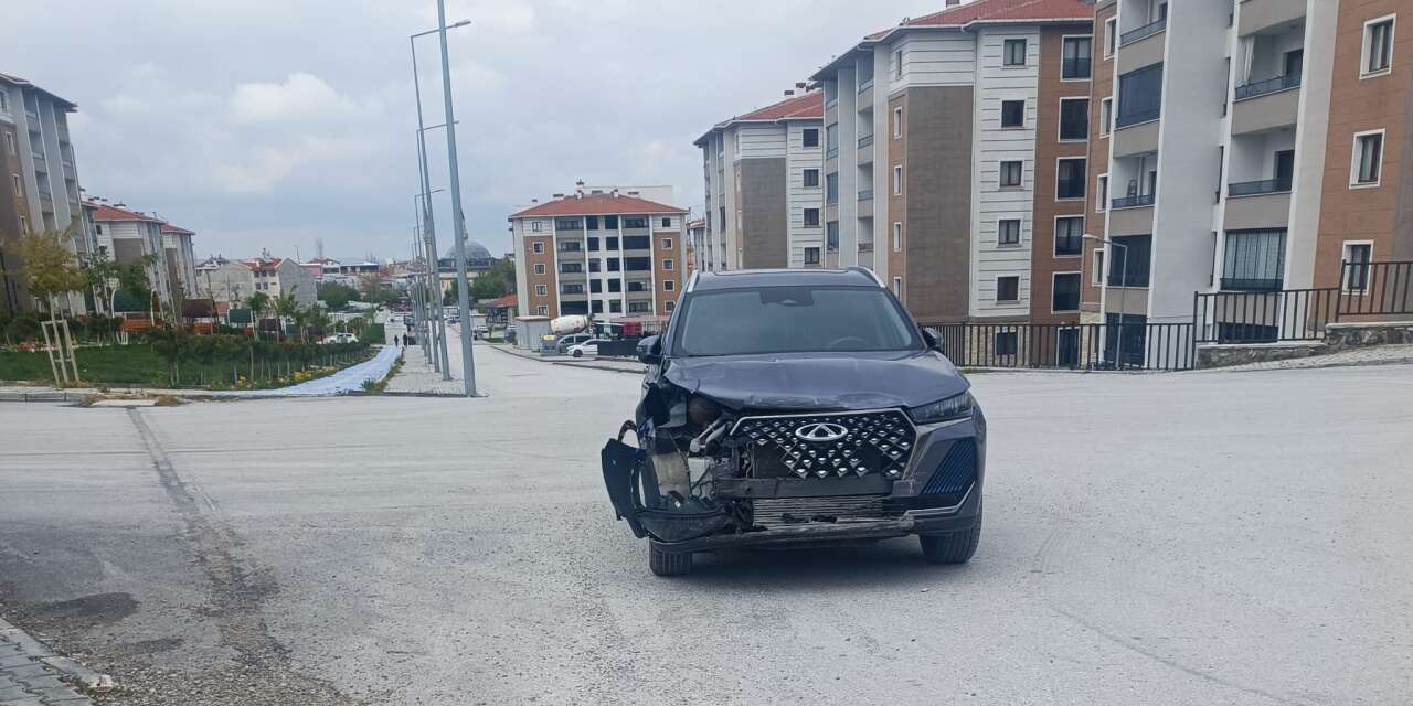 Konya’da trafik kazası! 2 yaralı var