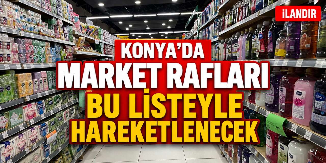 Konya’da sepetleri dolduracak indirim başladı