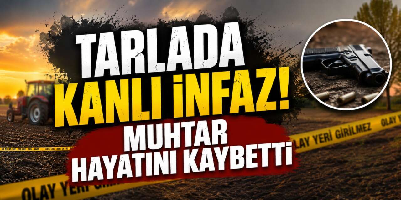 Muhtar Niyazi Cahan tarlasında çalışırken uğradığı silahlı saldırıda öldü