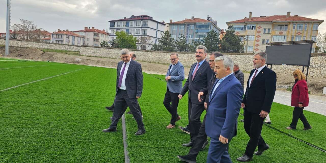 Konya’nın stadyumundaki çalışmalarda bitiş tarihini Milletvekili Erdem verdi