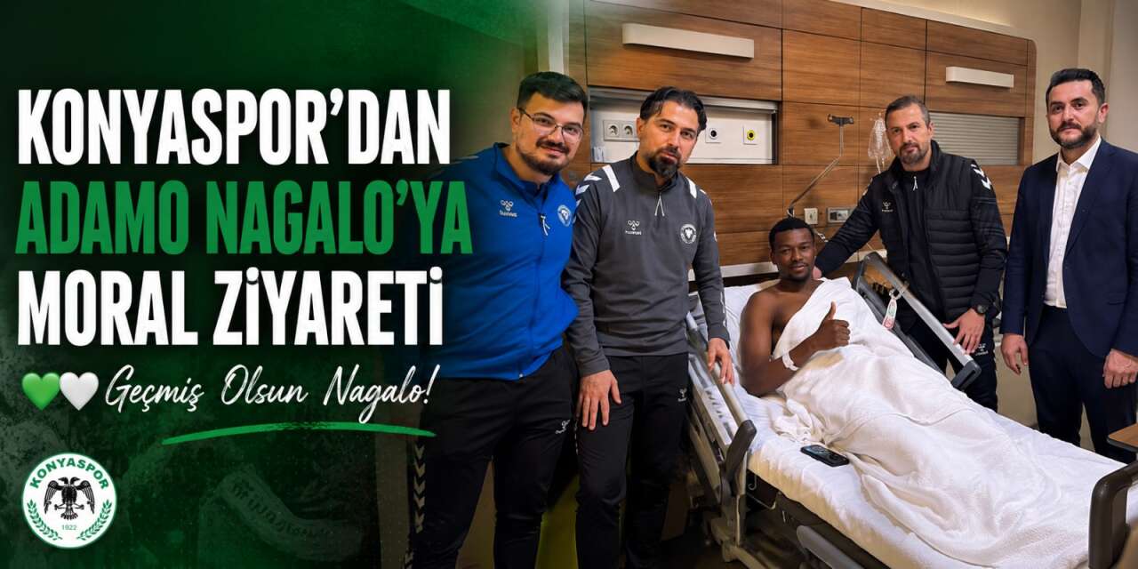 Konyaspor’dan Adamo Nagalo’yı yalnız bırakmadı