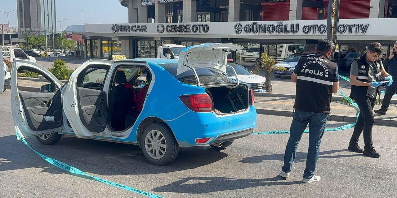 Film gibi rehine krizi! Kız arkadaşıyla taksiciyi rehin aldı, polise ateş açtı