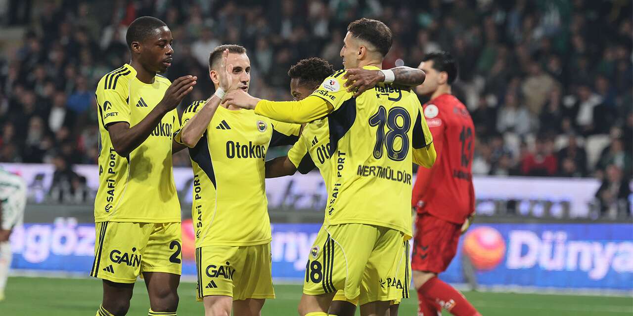 Fenerbahçe Şampiyonlar Ligi biletini Konya’da aldı
