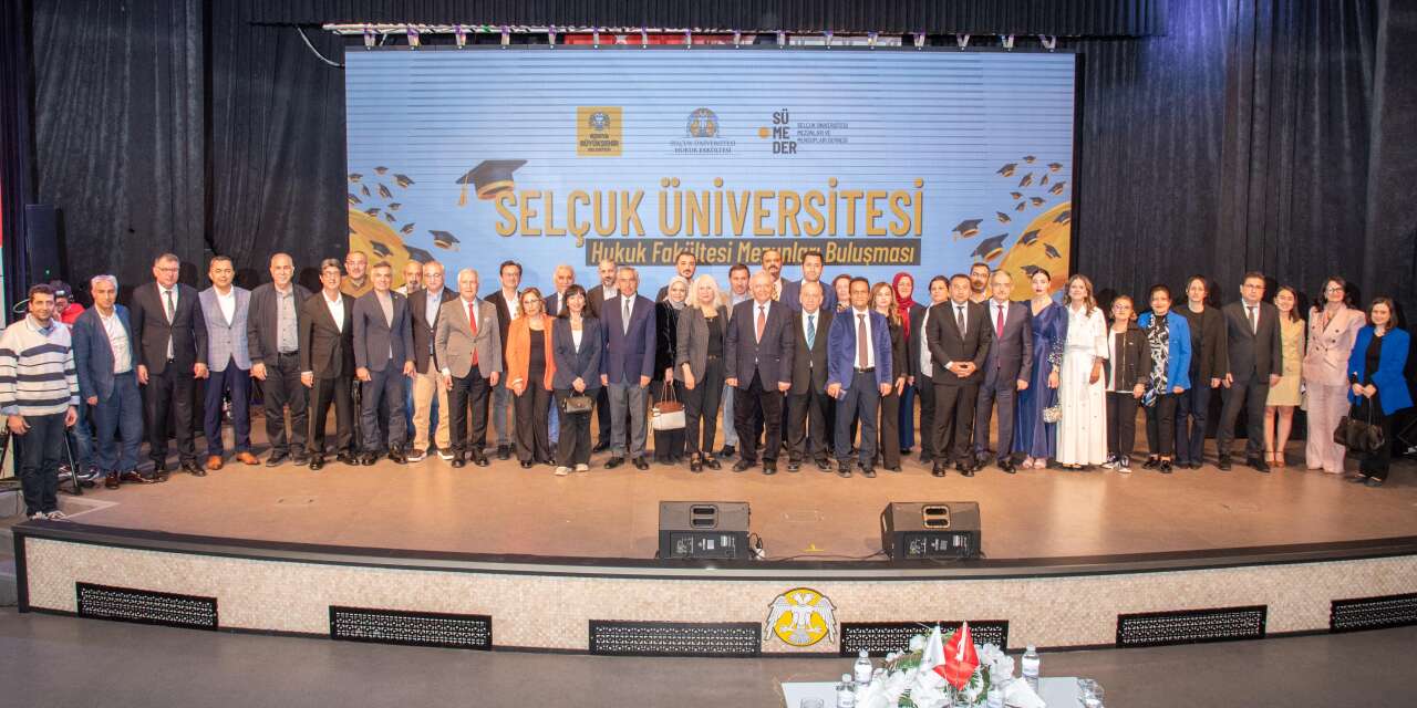 SÜ hukuk mezunları Konya’da yeniden buluştu