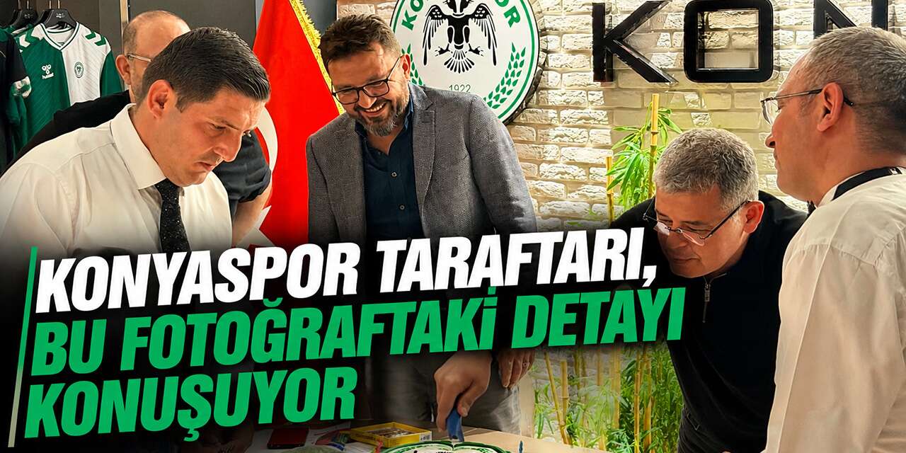 Konyaspor’daki doğum günü kutlamasında gözler formalara takıldı
