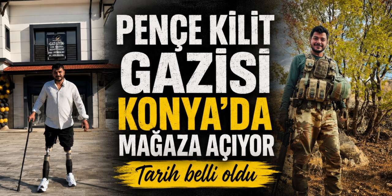 Mayında iki bacağını kaybeden Konyalı gazi için büyük gün geldi