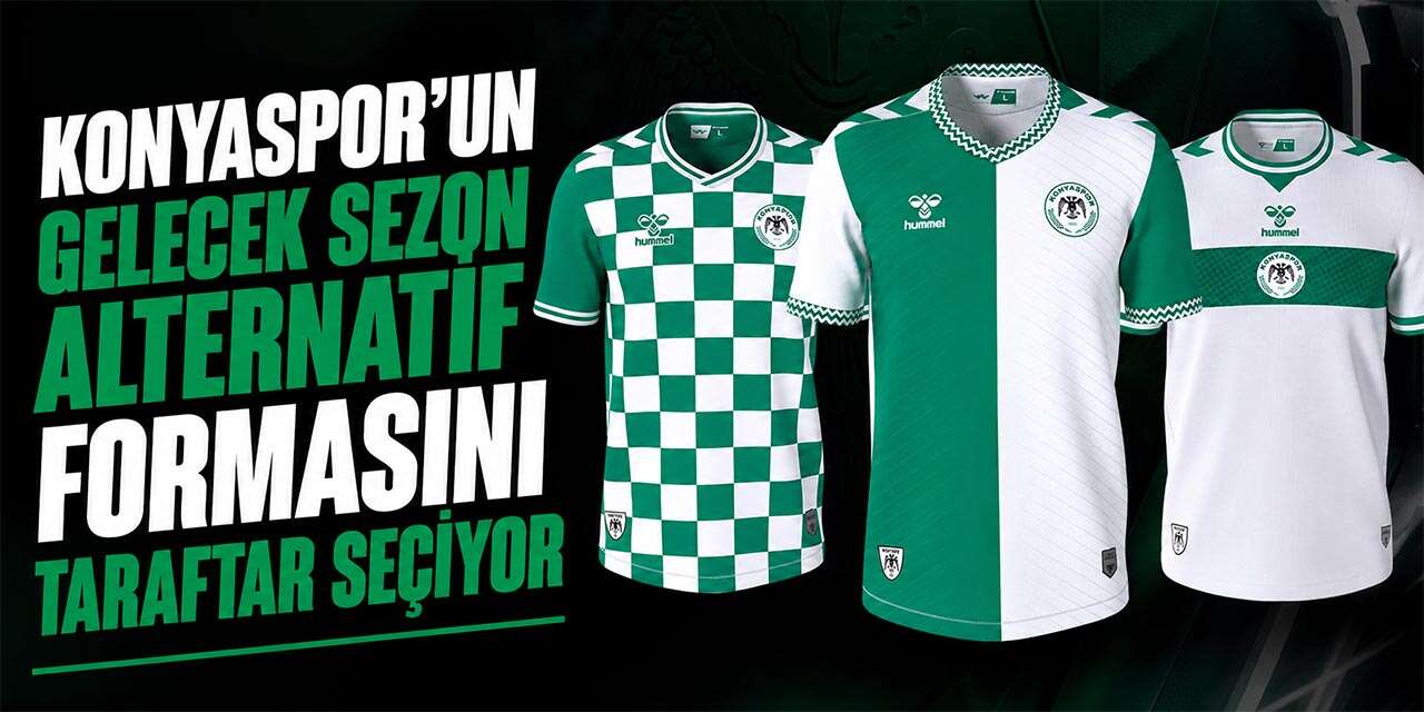 Konyaspor’da gelecek sezonun forması oylamaya sunuldu