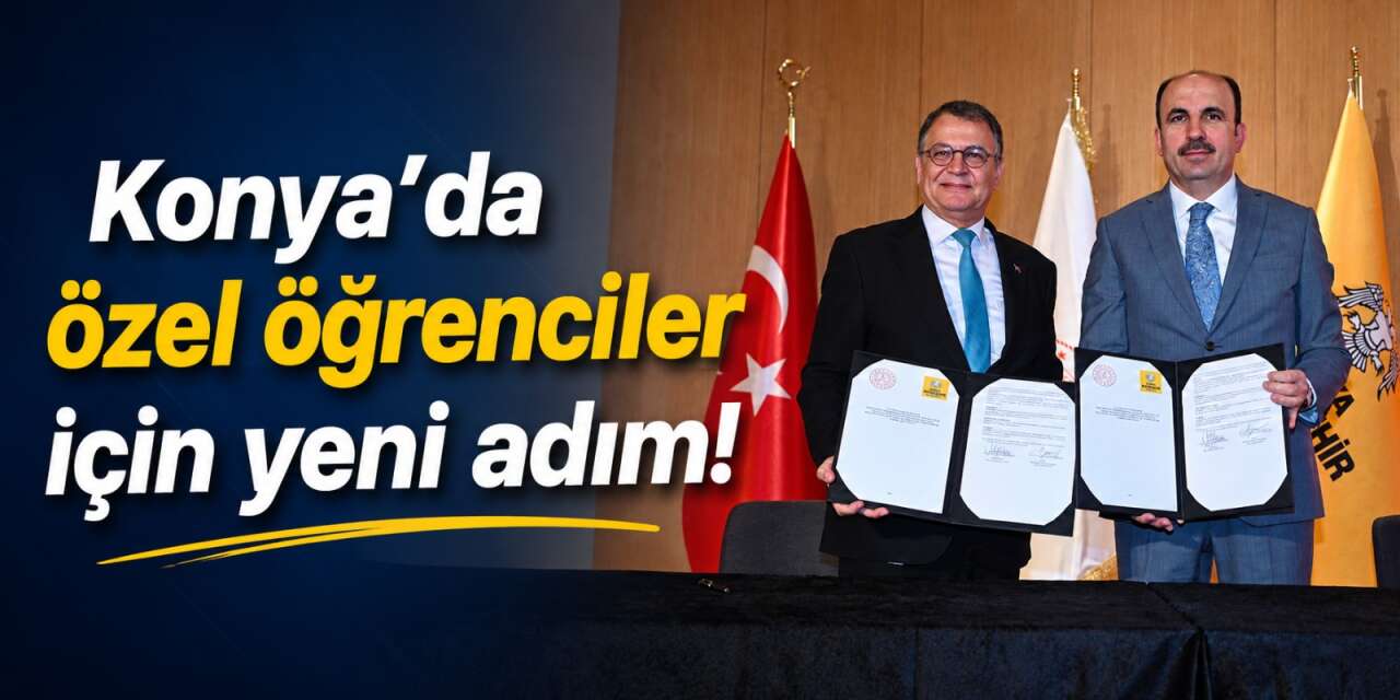 Konya’da özel eğitim öğrencilerine büyük destek