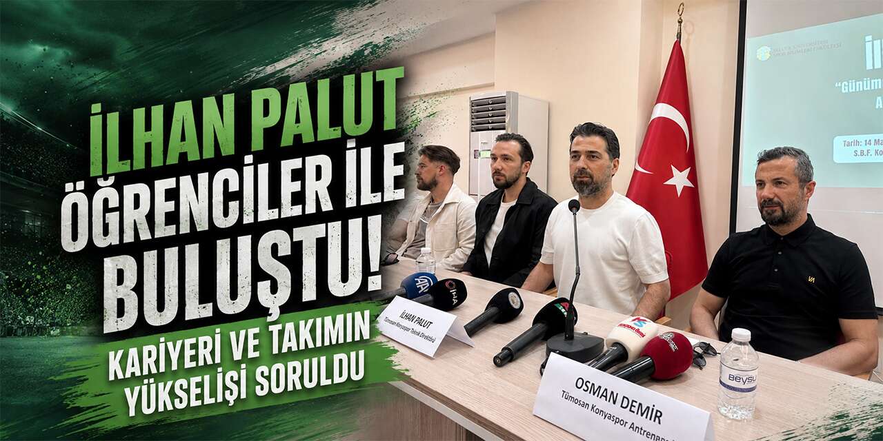 İlhan Palut Konyaspor’un yükselişi ve kariyeri hakkında konuştu