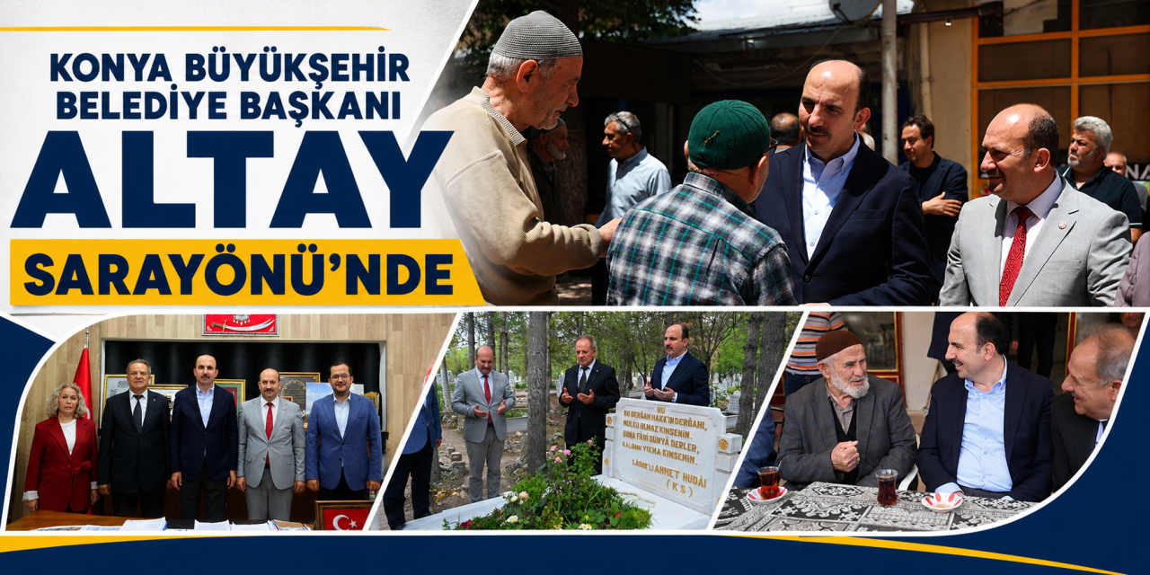 Başkan Altay'dan Konya Ladik'te çok özel ziyaret