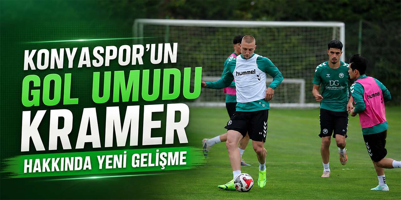 Konyaspor’da kupa finali öncesi Blaz Kramer gelişmesi