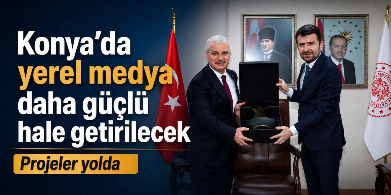 BİK Genel Müdürü Abdulkadir Çay Konya’da