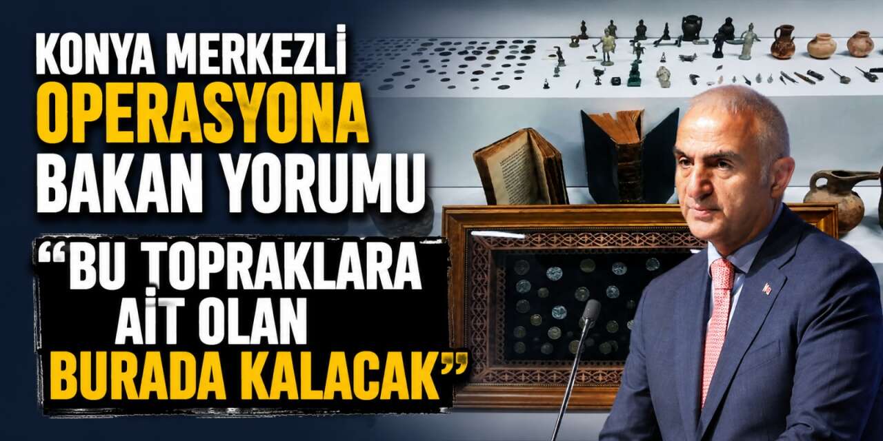 Konya polisinin tarihi eser kaçakçılarına ağır darbesi gündem oldu