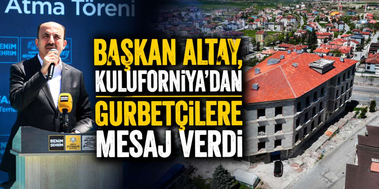 Konya’ya yeni itfaiye merkezi geliyor
