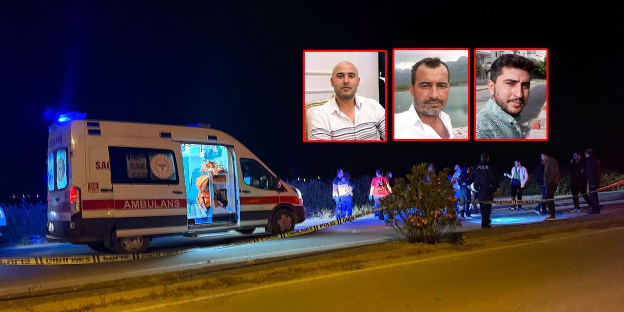 Sokak ortasında katliam! 3 arkadaş öldürüldü