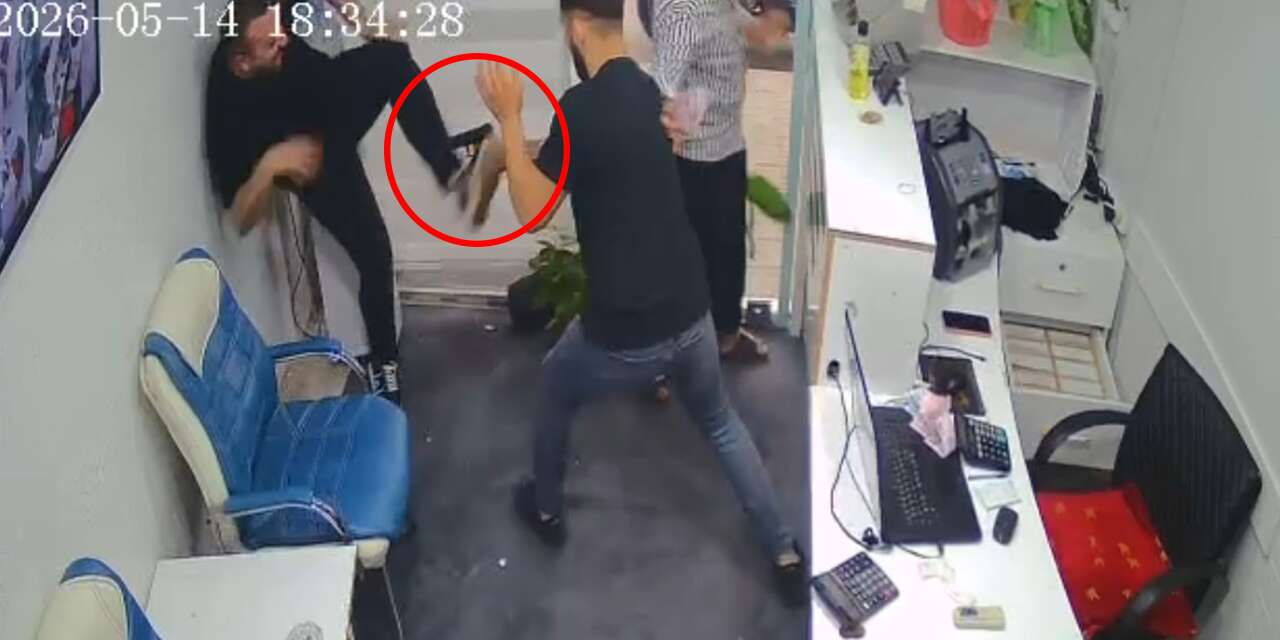 Döviz bürosunda kurşun yağmuru! Ölüm kalım mücadelesi kamerada