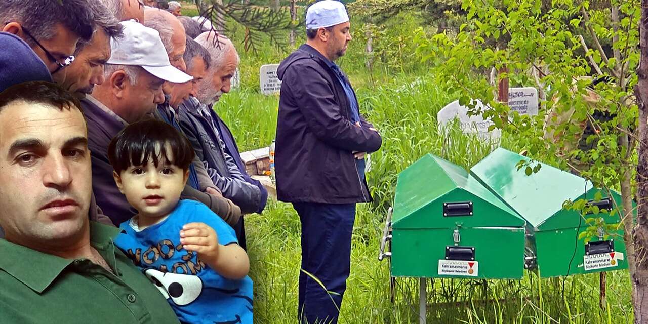 Çekyattan düşen 4 yaşındaki çocuk öldü, sinir krizi geçiren baba kazada hayatını kaybetti