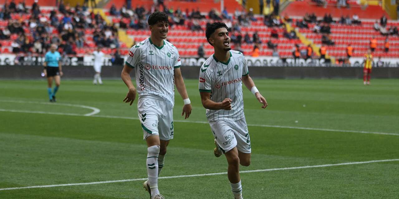 Konyaspor sezonun son maçında Kayserispor’a mağlup oldu