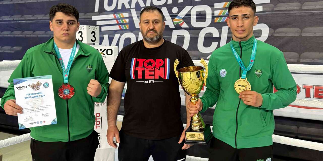 Meramlı sporculardan Konya’ya çifte gurur