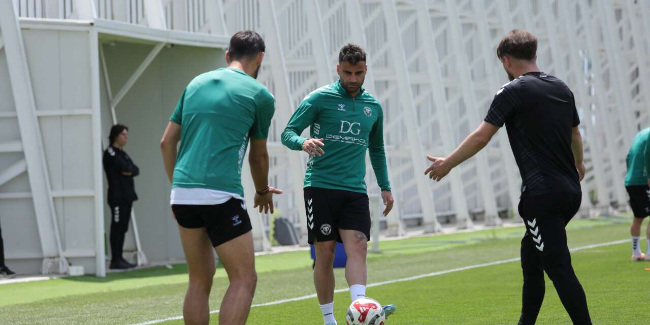 Konyaspor’da Antalya öncesi tempo yükseldi
