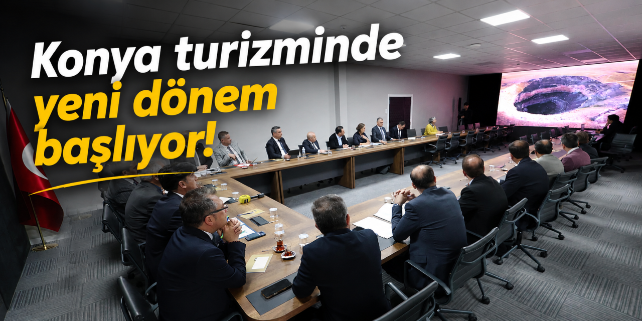 Konya’nın turizm gücünü artıracak projenin tanıtımı yapıldı