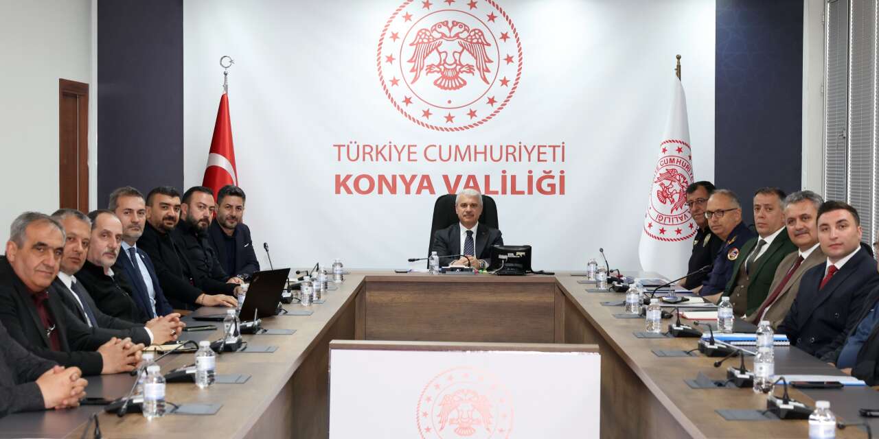 Konya’daki kritik maç için toplantı düzenlendi