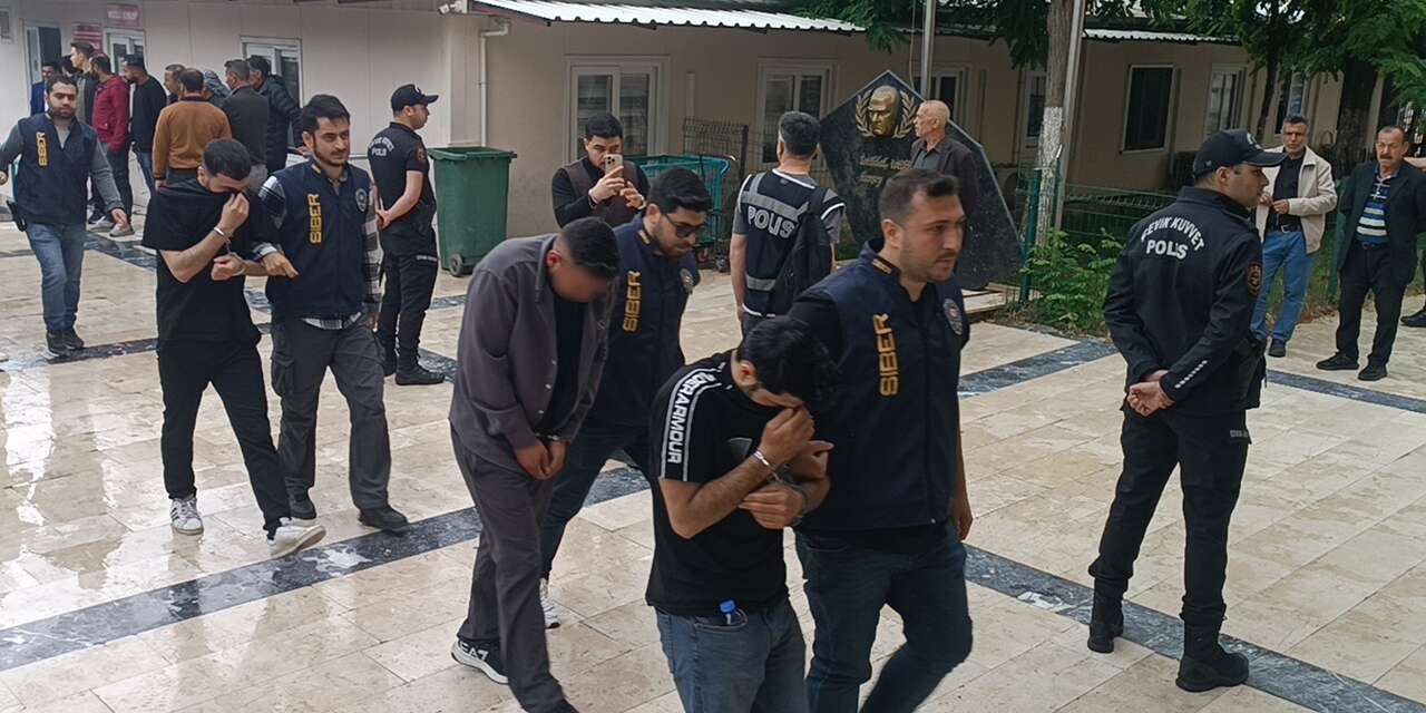 Konya dahil 7 ilde yasa dışı bahis için düğmeye basıldı