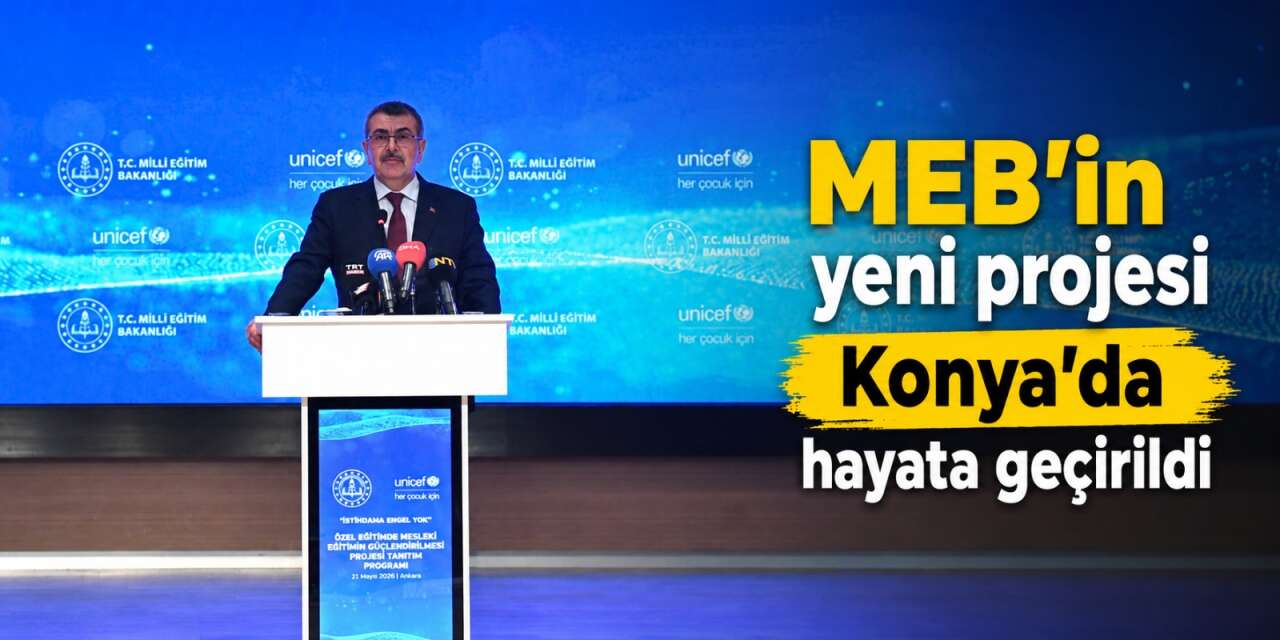Konya’da özel eğitimde yeni dönem başladı