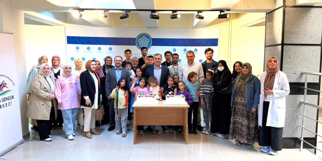 Konya’da anlamlı etkinlik! NEÜ öğrencileri Gazzeli çocukları ağırladı