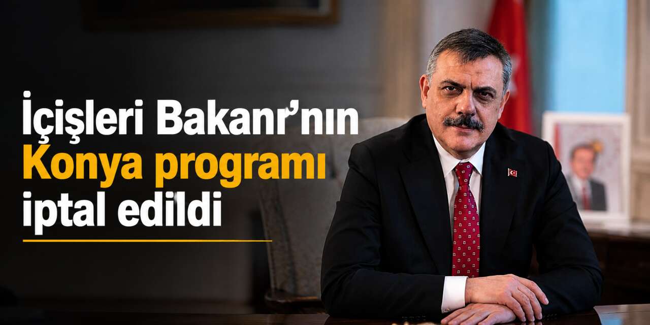 CHP kararı sonrası Bakan Mustafa Çiftçi’nin Konya programı iptal edildi