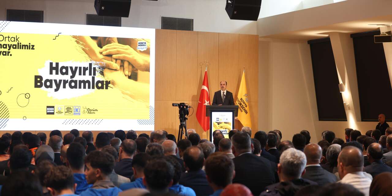 Konya Büyükşehir, bayram boyu görev başında olacak