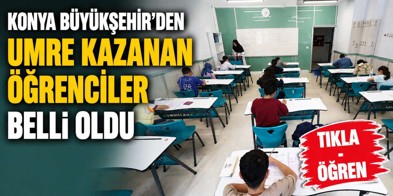 Konya’daki Umre ödüllü Siyer Yarışması’nın sonuçları açıklandı