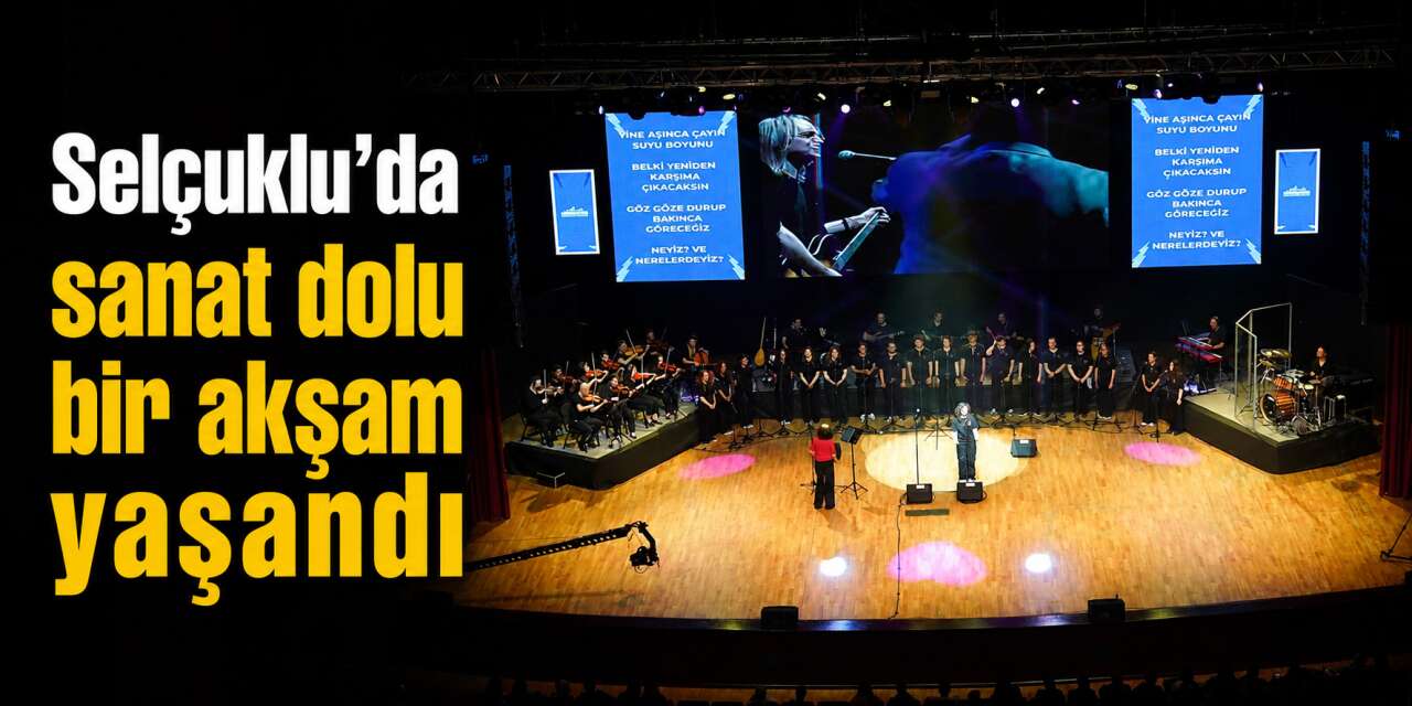 Selçuklu Sanat Akademisi’nin genç yetenekleri sanatseverleri hayran bıraktı