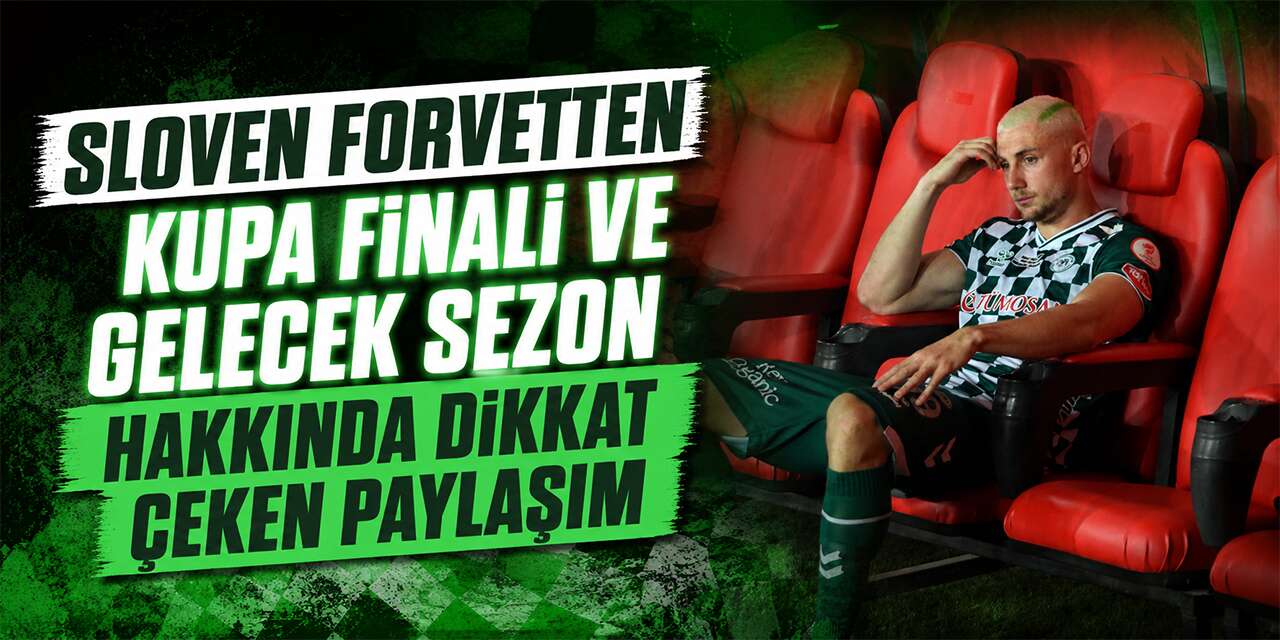 Konyaspor’un golcüsü Blaz Kramer’den yeni sezon mesajı