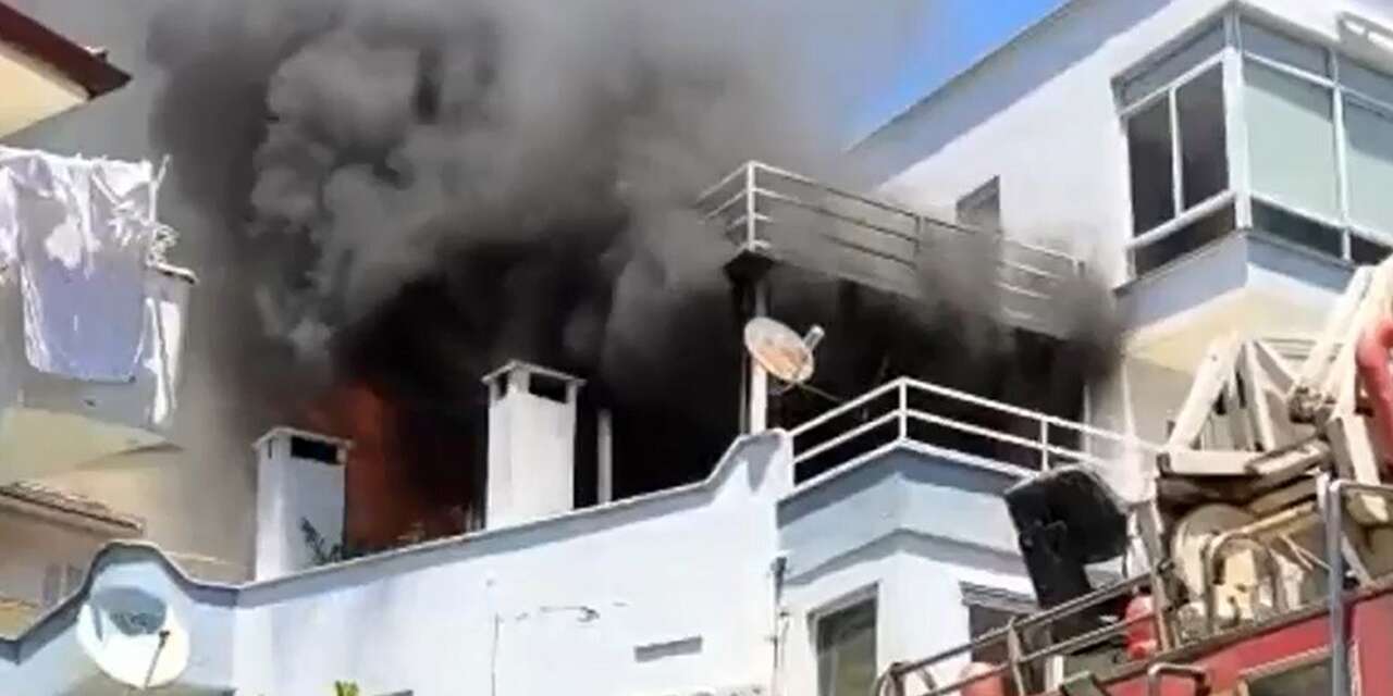 Balkonda mangal hazırlığı sırasında patlama yaşandı