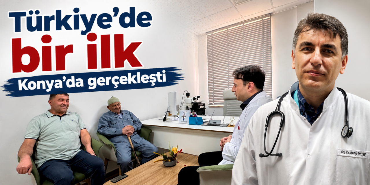 Konya’dan dünyaya örnek vaka! 84 yaşındaki hastası kök hücre nakliyle ayağa kalktı