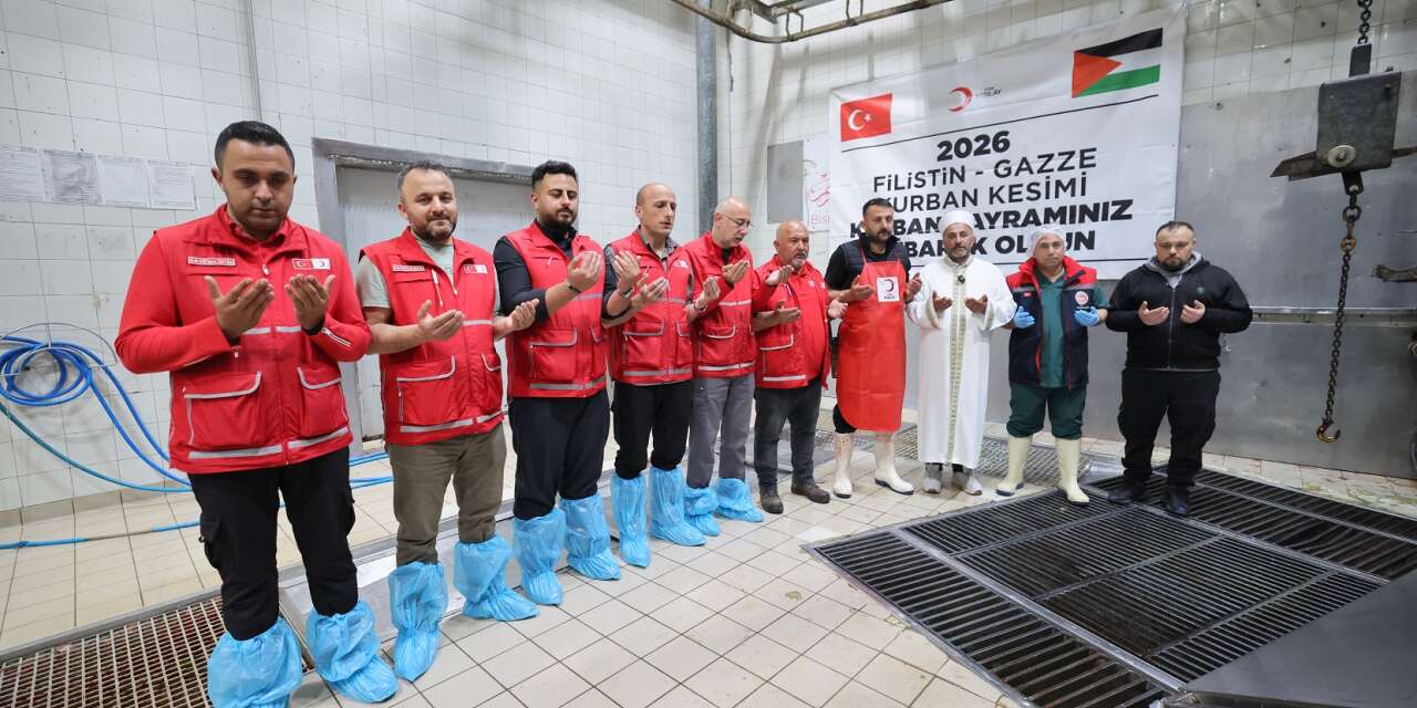 Cumhurbaşkanı Erdoğan’ın Gazze için bağışladığı kurban Konya’da kesildi