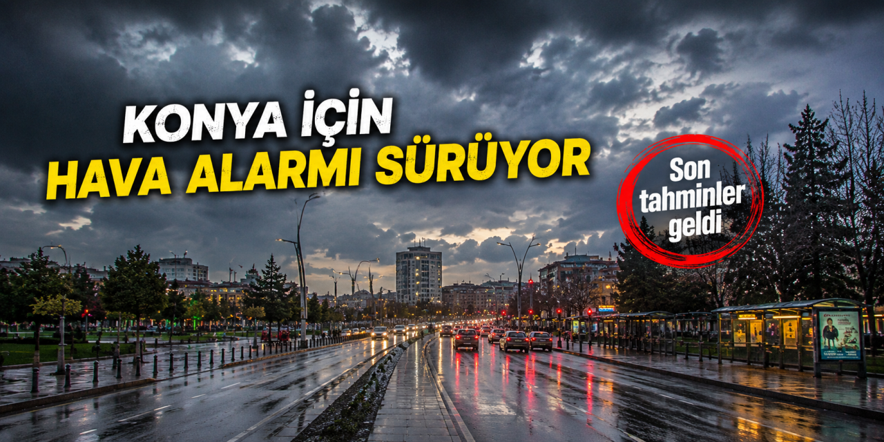 Aldığı yağış Konya’nın bir ilçesini Türkiye’de zirveye taşıdı