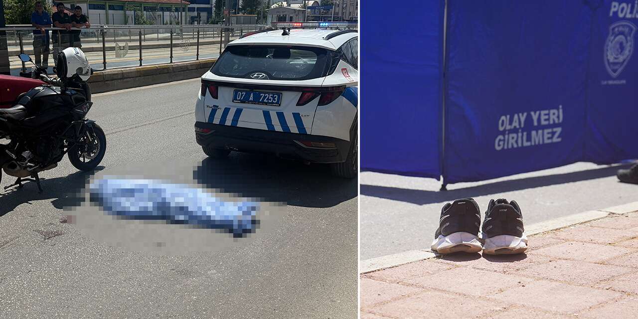 Hafif ticari aracın çarptığı 13 yaşındaki çocuk hayatını kaybetti! Geriye ayakkabıları kaldı