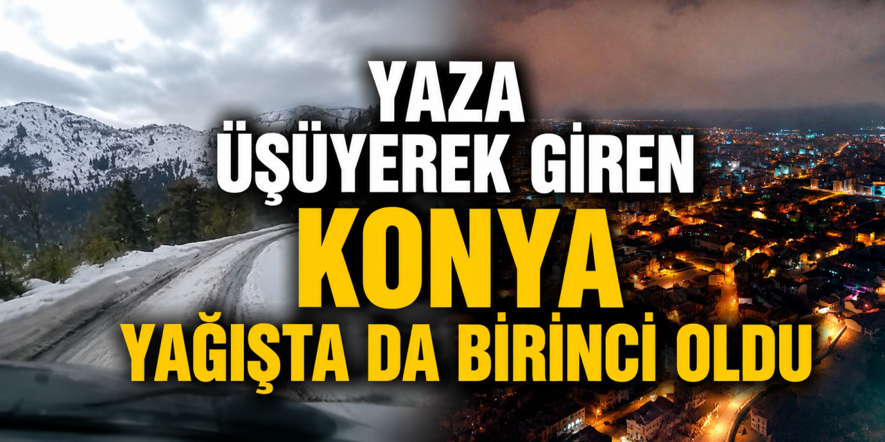Karadeniz'i bile geride bıraktı! Konya’nın bu yaylası 100,5 kilo yağışla Türkiye birincisi