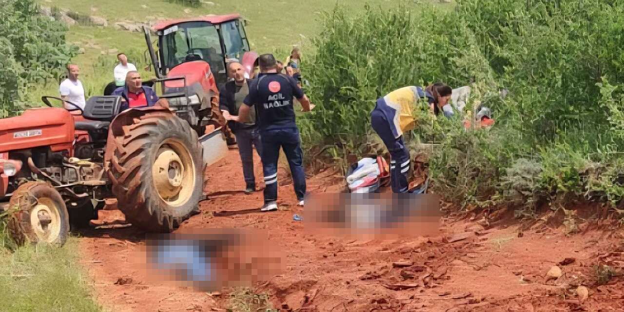 Traktör kazası bir aileyi yıktı! Baba ve 7 yaşındaki oğlu öldü