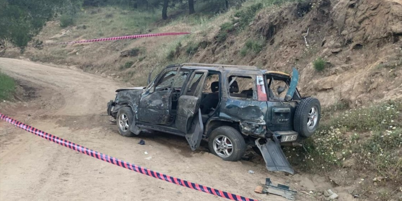 Şarampole devrilen cipin sürücüsü Hüseyin Gözataş hayatını kaybetti
